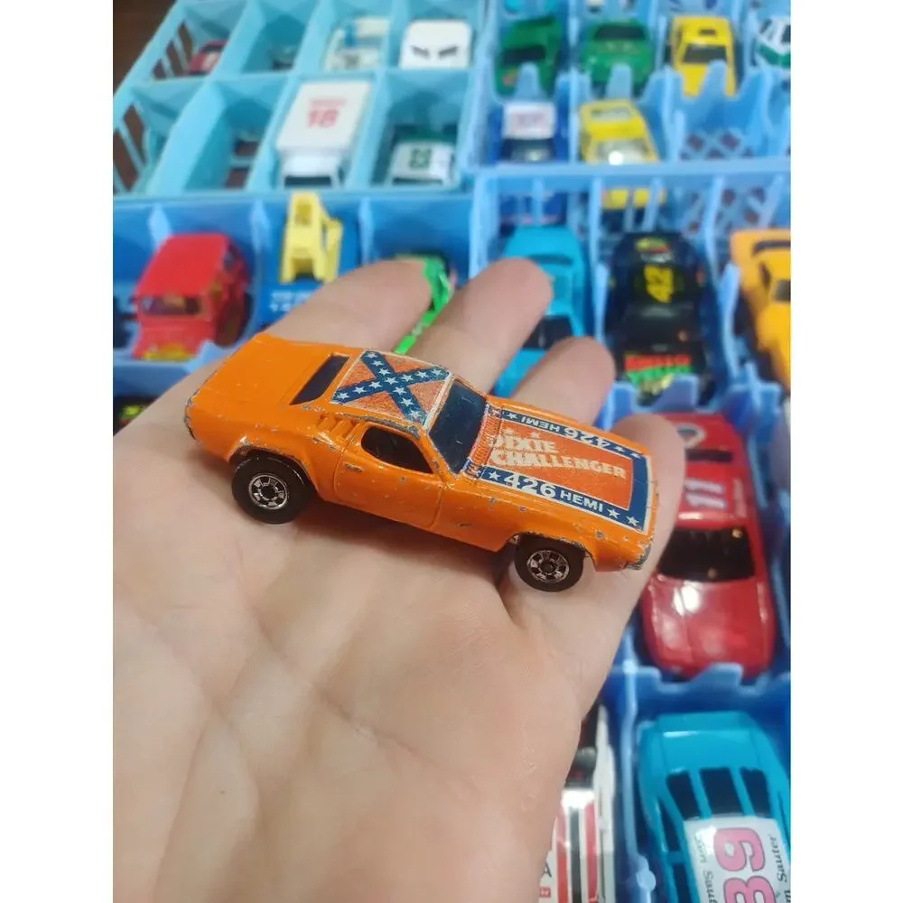 Vintage HotWheels Case W/ HotWheels Macthbox ,Kidco Cars Lot Of 34 Cars